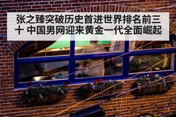 张之臻突破历史首进世界排名前三十 中国男网迎来黄金一代全面崛起